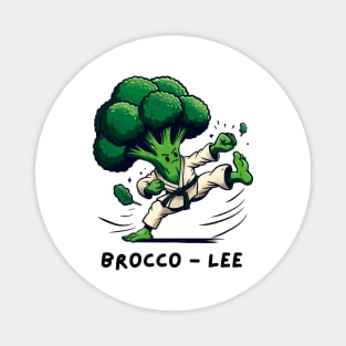 karate broccoli Magnet